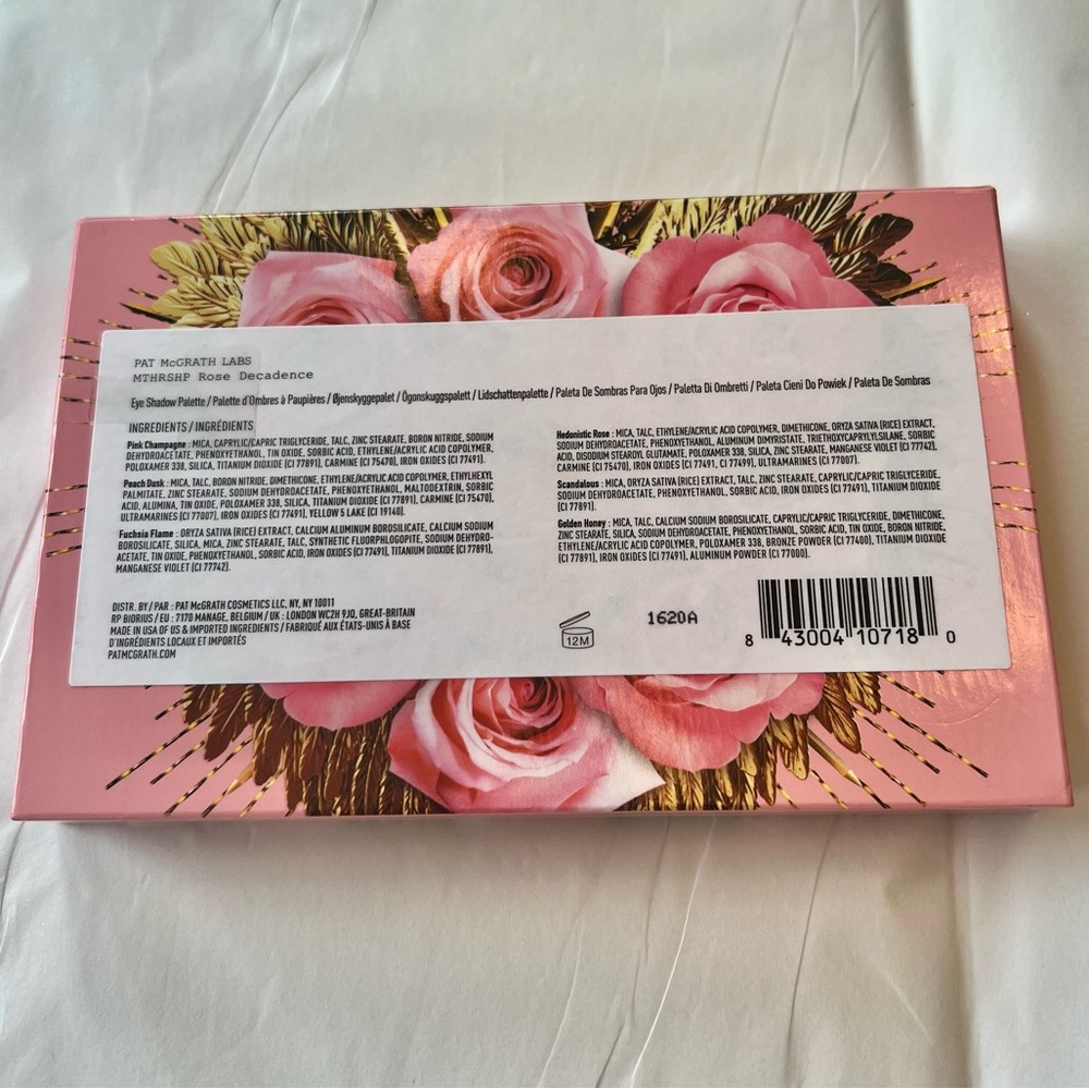 NIB: Pat McGrath MTHSHP Rose Decadence Eyeshadow Palette - Picture 2 of 4